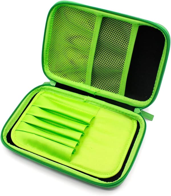 Grönt Pennfodral Pojkar Sött Skolmaterial Organizer Cool Pennbox