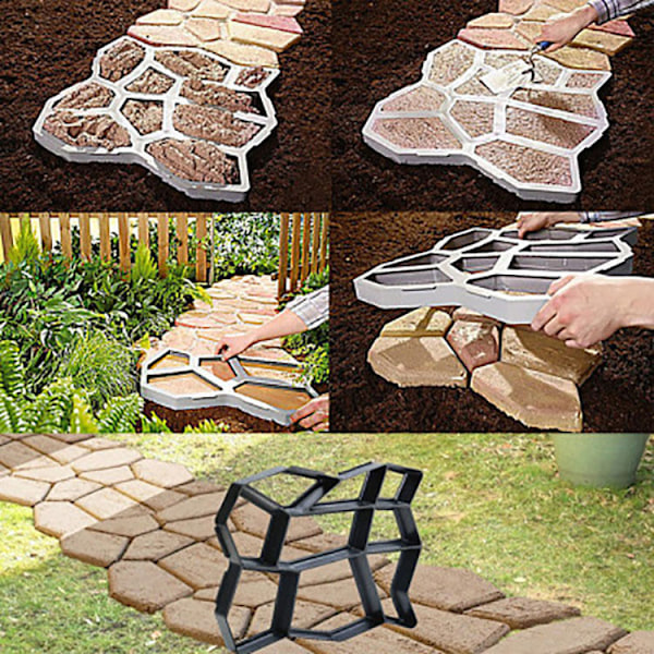 1 stk. pakke, 36*36cm haveform, elegant design, nem at bruge