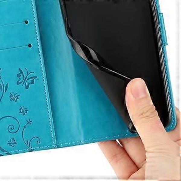 För Motorola Moto G85 5G/S50 Neo 5G Fodral PU Läder Plånboksfodral med Rem Style B