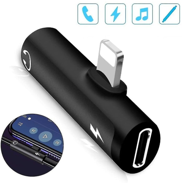 Hörlursadapter Adapter Splitter Lightning Splitter Audio Adap
