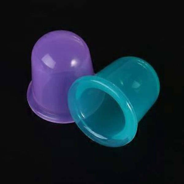 5 stk. Silikone Cupping Terapi Krop Vakuum Suge Massage Smertebehandling Stramme Muskler Massage Cupping Kop