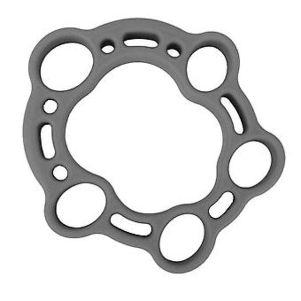 Finger Stretcher Exerciser Mjuk Silikon Handgreppstränare för Artrit Karpaltunnelsyndrom Återhämtning (Grå 50LB) Grey 50LB