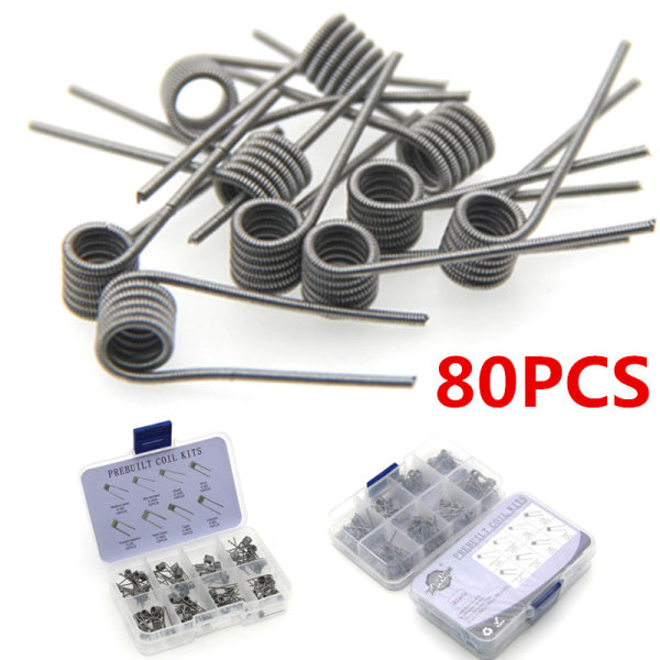 80 pieces of special-shaped resistance coil alloy eight in one pa