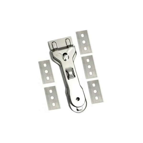 Glasskrapa - Keramikkratta - Keramisk och induktionshällskrapa 13,2*4,4cm Silver