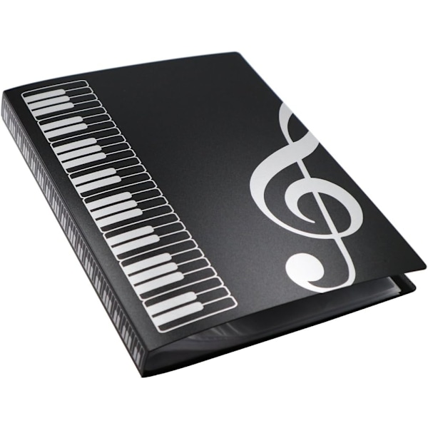 (clef) Musiikkikansio Laulukansio Pidike Clef Paperi Säilytys A4 S