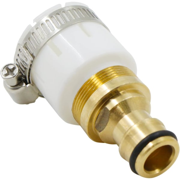 Hanaan liitin letkun liitin sovitin - sopii 20 mm liittimille, messinki