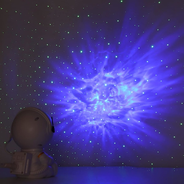 Stjerne LED nattlys-projektor, Astronaut-formet stjerneprojektor La