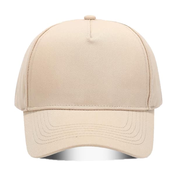 56-60cm Enkel Baseball Keps, Inget Tryck - Beige