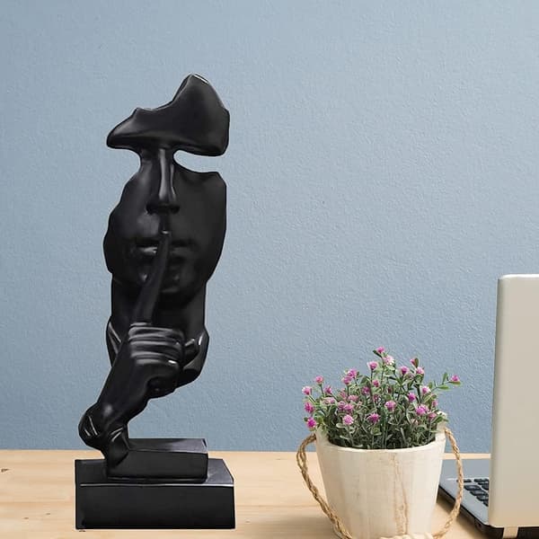Stillhet er gull, Dekorative figurer, Moderne stuedekor