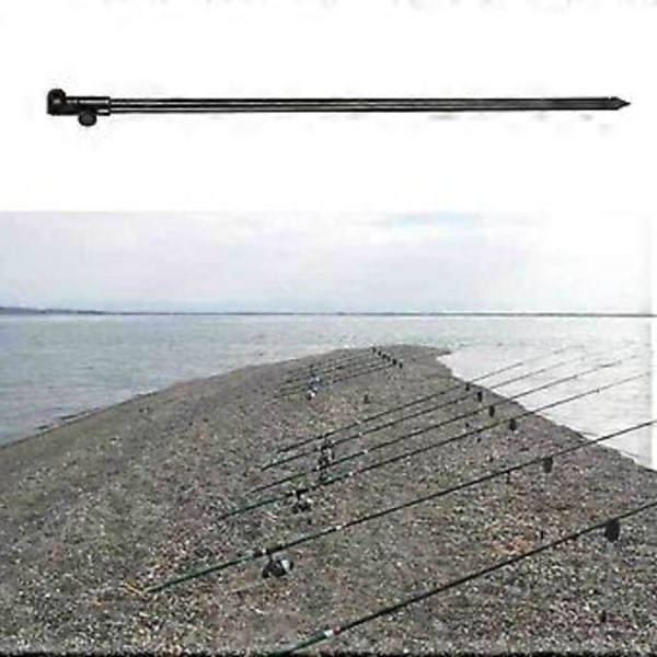 Uppgraderad spöhållare för fiske från land, fiskespöhållare för marken, fiskespöställ, fiskehållare för markinfästning 48 cm 48 cm