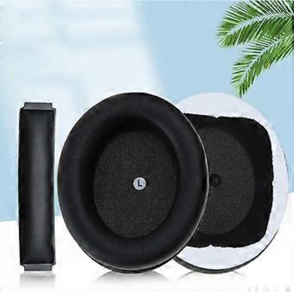 Korvaavat korvatyynyt HyperX Cloud Orbit S -kuulokkeille, pehmeät korvatyynyt, vaahtomuovipehmuste, mukavat käyttää, ei solkikiinnitystä No Buckle Earpads
