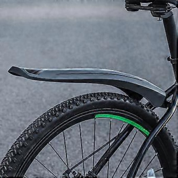 Mountainbike Stänkskärm Vindtät Cykel Främre Bakre Stänkskydd Breddad Landsvägscykel Stänkskärm för Skydd Mot Stänkande Vatten & Smuts