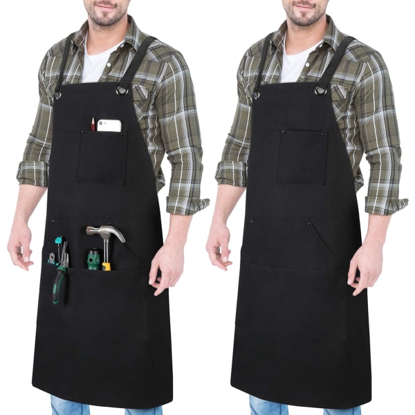 Welding Apron Heavy Duty Canvas Work Apron Welding Apron with 5