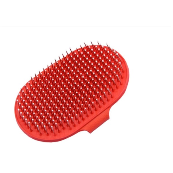 Grooming brush with loop Bath comb with massage head