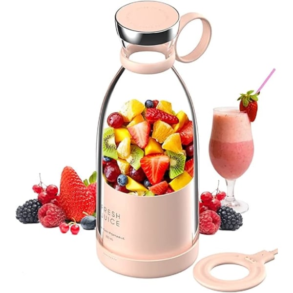 Handhållen Blender Blender, Portabel Blender USB Uppladdningsbar Blend
