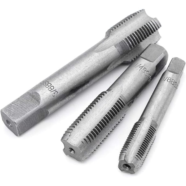 5 stk. BSP Rørgevind 55 Grader Tap G1/8 G1/4 G3/8 G1/2 G3/4