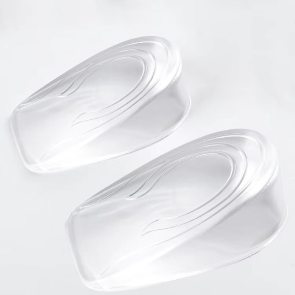 2 par silikon gel innersula hälkuddar (3cm)