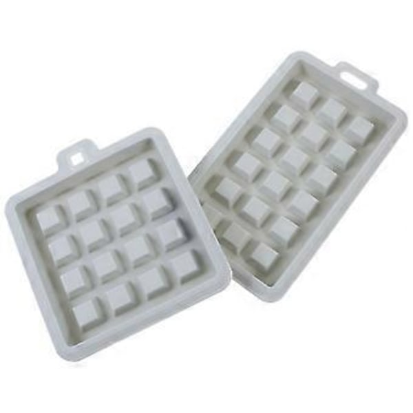 2 stk. Silikone Vaffelform Bage Vaffelform Kageform Kagebageforme