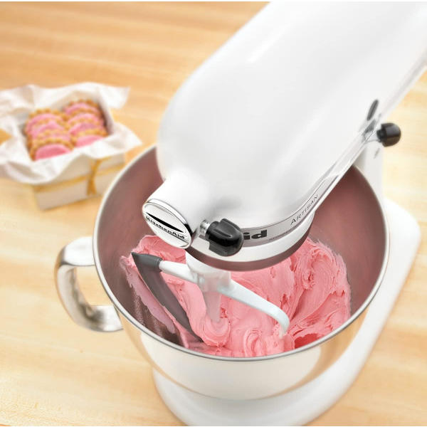 Hvid 5KFE5T Flex Edge piskeris (ekstraudstyr til KitchenAid