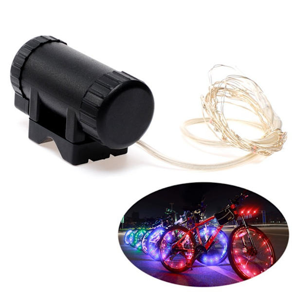 2-pack däck LED cykelhjul lampor bli 100 % ljusare och synligare
