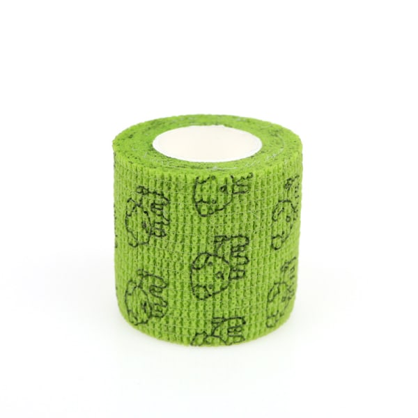 6-delt selvklæbende ikke-vævet elastisk bandage 7,5 cm * 4,5 m vægtløftning