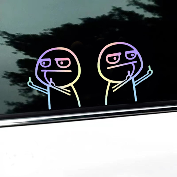 Tarra, vinyyli, puskuritarra, vedenpitävä, auton ikkunan D