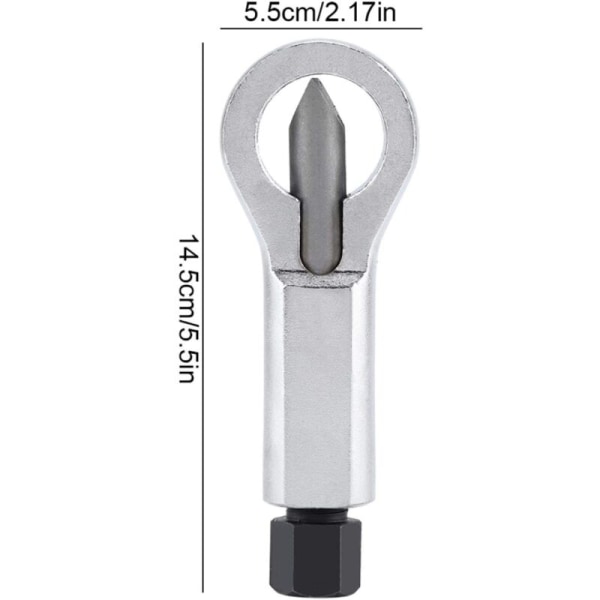 Metallmuttersplitter, universell manuell trykkmuttersplitterfjerner