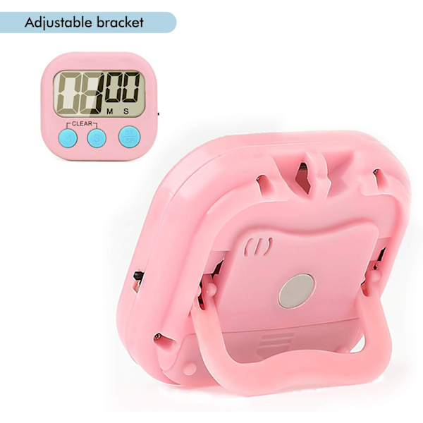 Digital køkkentimer, madlavningstimere, stort display, høj alarm