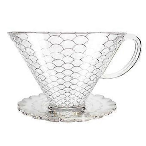 1 stk. Håndbrygget Kaffefilter Dryp Kaffefilter Kop Konisk Klar Tragt
