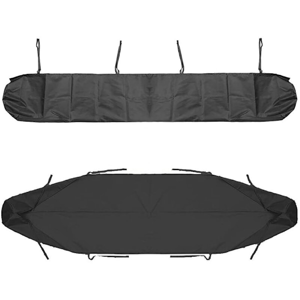 1PC Musta (200CM) Markiisi Markiisi Suojapussi, 4m Pölytiivis Terassi