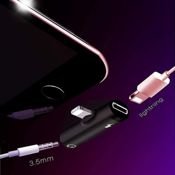 Hovedtelefonadapter Adapter Splitter Lightning Splitter Audio Adap
