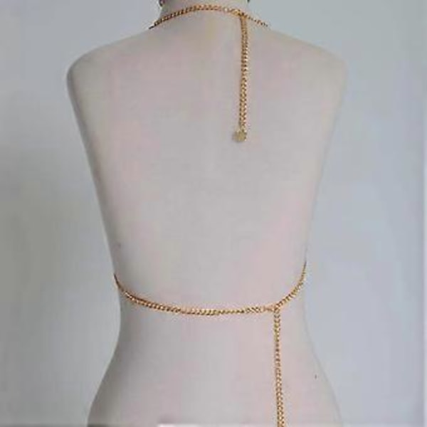 Bohemian Body Chains Tähti Metalliset Bikini Rintaketjut Rintaliiviketjut Yökerho Asusteet Korut Lahjat Naisille Tytöille