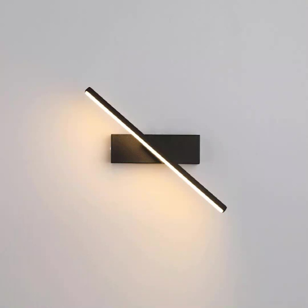 Dimbar LED-vägglampa för inomhusbruk, 330° rotation, 6W, varmvit, 30 cm