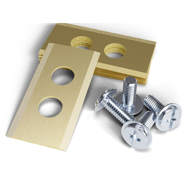 36*18mm, (30 stk.), klinge tykkelse er 1mm, guld rustfrit stål re