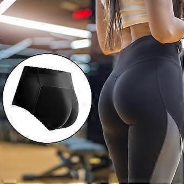 Butt Hip Lifting Truser Komfortable Polstrede Truser Rumpe Shaper Padding Medium Høyde Shapewear (XL) XL