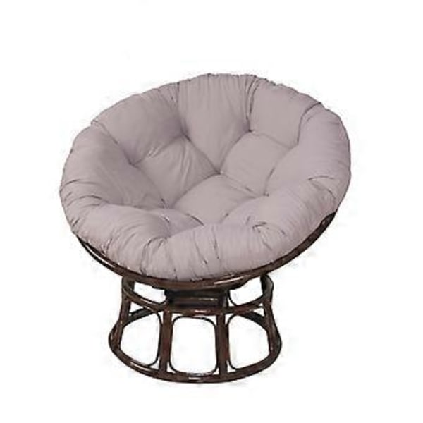 Golvkuddar Runda Stolsdynor, Sittdynor för Utomhusbruk Grey 60*60cm