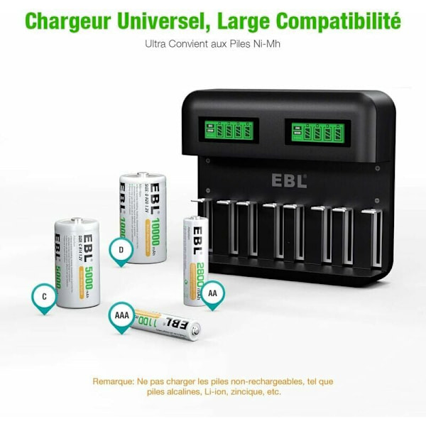 LCD Universal Batteriladdare
