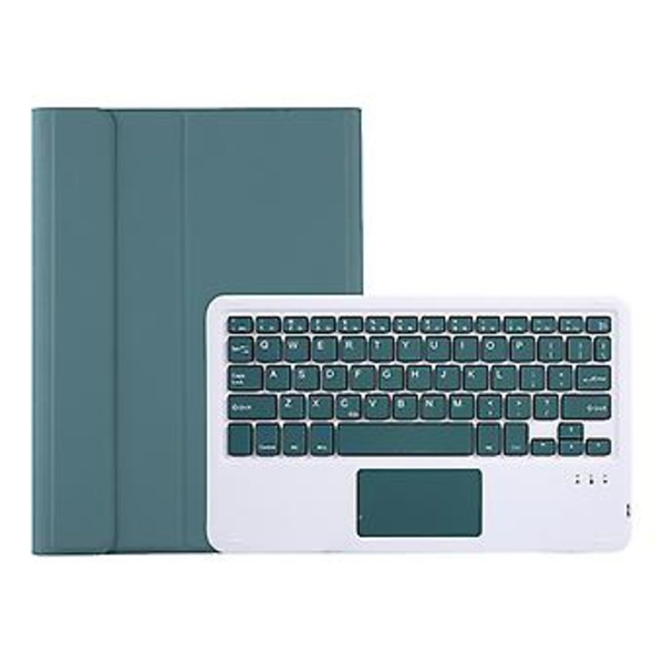 Näppäimistö + Kotelo Samsung Galaxy Tab A8 2021 Vaaleanvihreä Dark green