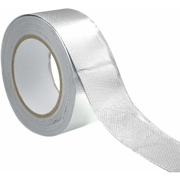 Aluminiumtejp med självhäftande yta Tätningsremsa 5CM x 50m Tjocklek 0.15MM