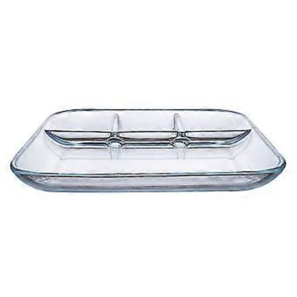 1 stk. Dumpling Gitter Tallerken Eddike Skål Kreativ Dumpling Serverings Tallerken (Transparent)