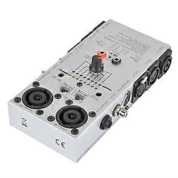 DB-4C Multi Audio Kabeltestare TRS XLR Audio Nätverkskabel Detektor Testare för Sceninspelning