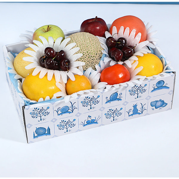 20 ark, 75 * 50 cm orange jul silkespapper presentförpackning s