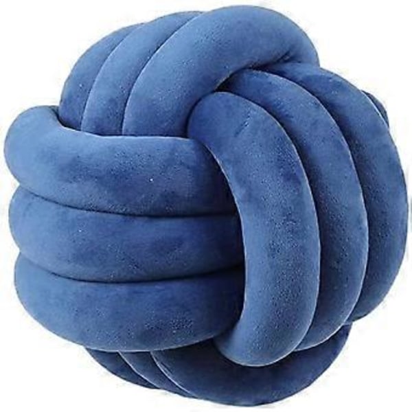 Knutepute Hjem Dekorativ Pute, Moderne Hjem Sofa Dekor Pynteputer blue