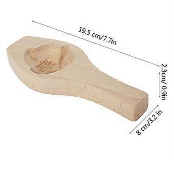Trä DIY Månkaka Kakform Bakverktyg (#1)