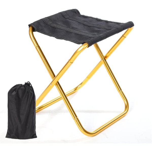 Fällbar utomhuspall, liten hopfällbar campingpall med