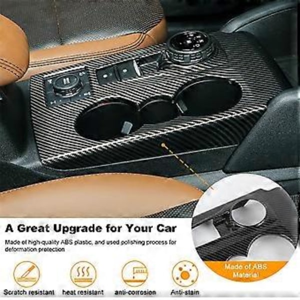 Mittkonsol Växelspakspanel Skydd Trim för Ford Bronco Sport 2023 2024 Interiörtillbehör
