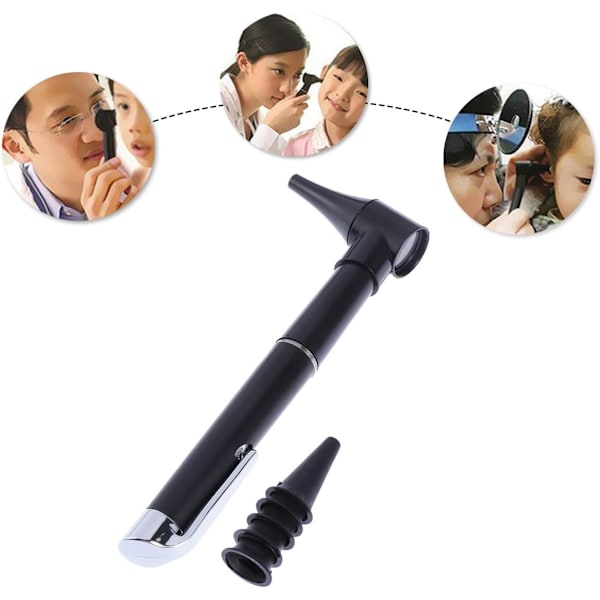 Øre-otoskop Ørepleje Forstørrelsesglas Klinik Penlight Øre Flashli