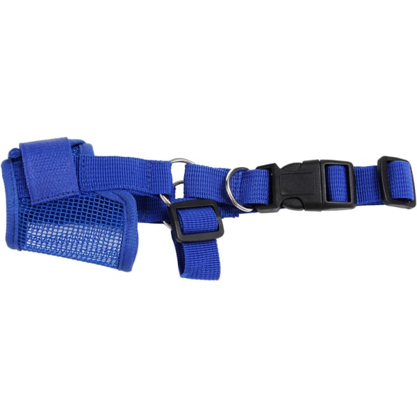 Blue - 1 piece, suitable for 14-20cm muzzles, adjustable nylon m