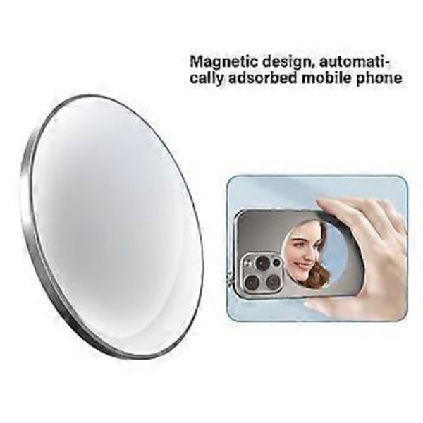 Alsidig Selfie Glas Aluminium Konstruktion Brugervenligt Design Selfie Glas Fantastisk til Udendørs Aktiviteter Sort Black