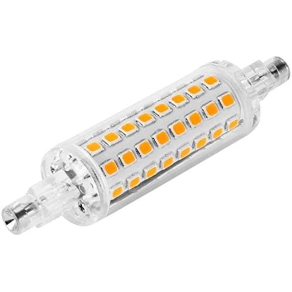 (Varm vit) 78MM 2835 SMD R7S Bas J78 LED Majskolv Glödlampa, 10W Halogen
